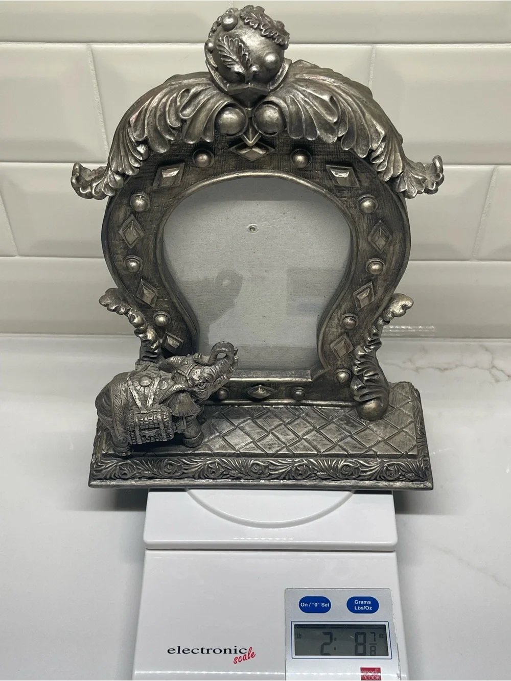N/A ornate silver